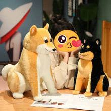 Load image into Gallery viewer, Pet Me Sitting Shiba Inu Stuffed Animal Plush Toys-Shiba Inu, Stuffed Animal-11