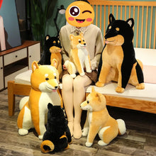 Load image into Gallery viewer, Pet Me Sitting Shiba Inu Stuffed Animal Plush Toys-Shiba Inu, Stuffed Animal-13