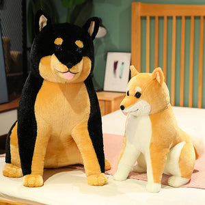 Pet Me Sitting Shiba Inu Stuffed Animal Plush Toys-Shiba Inu, Stuffed Animal-2