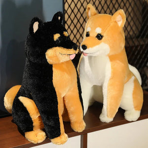 Pet Me Sitting Shiba Inu Stuffed Animal Plush Toys-Shiba Inu, Stuffed Animal-3