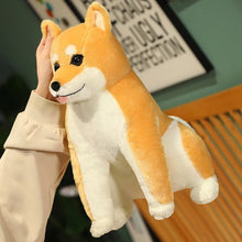 Load image into Gallery viewer, Pet Me Sitting Shiba Inu Stuffed Animal Plush Toys-Shiba Inu, Stuffed Animal-6