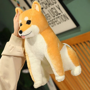 Pet Me Sitting Shiba Inu Stuffed Animal Plush Toys-Shiba Inu, Stuffed Animal-6