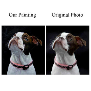 Pet Portrait Painting: Preserve Your Pet's Charm in a Stunning Masterpiece-Personalized Dog Gifts-Dog Art, Personalized Pet Gifts-9