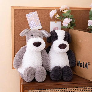 Pick Me Border Collie Stuffed Animal Plush Toy-Stuffed Animals-Border Collie, Stuffed Animal-dark gray dog BJX-CHINA-about 50cm-4