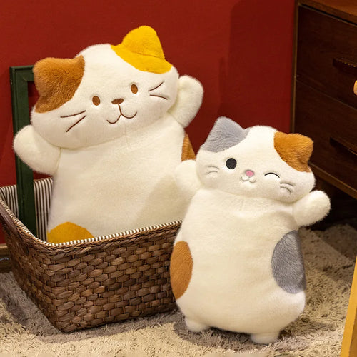 Pick Me Calico Cat Soft Plush Toy Pillows-1