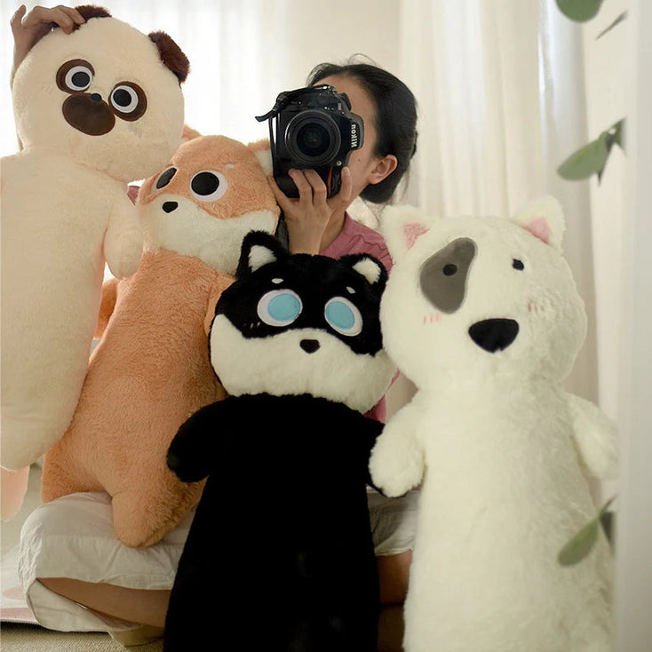 Pick Me Please Shiba Inu Stuffed Animal Plush Toy-Stuffed Animals-Bull Terrier, Stuffed Animal-Shiba Inu-Plush-One Size-3