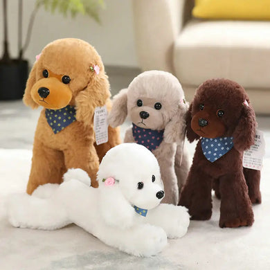 Pick Me Standing Poodle Stuffed Animal Plush Toys-7