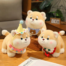 Load image into Gallery viewer, Pick My Scarf and Hat Shiba Inu Stuffed Animal Plush Toys-4