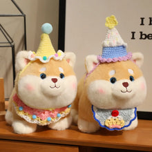 Load image into Gallery viewer, Pick My Scarf and Hat Shiba Inu Stuffed Animal Plush Toys-1