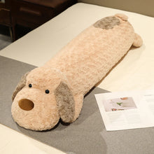 Load image into Gallery viewer, Piebald Dachshund Love Giant Stuffed Animal Plush Toy Pillows-Stuffed Animals-Dachshund,Dog Memorial Gifts,Stuffed Animal-Chocolate Tan Piebald-One Size-12