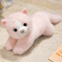 Load image into Gallery viewer, Pink Cat Plush Toy - Curious Kitty Pink Cat-Pink-35cm-1