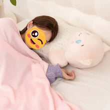 Load image into Gallery viewer, Pink Cat Plushie - Colorful Confetti Print Fabric Belly Design-1