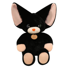 Load image into Gallery viewer, Pink Ears Black Devon Rex Cat Stuffed Animal Plush Toy-3