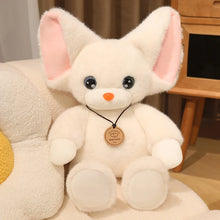 Load image into Gallery viewer, Pink Ears White Devon Rex Cat Stuffed Animal Plush Toy-WHITE-30cm-1