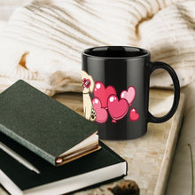 Load image into Gallery viewer, Pink Hearts Golden Retriever Love Coffee Mug-Mug-Dog Dad Gifts,Dog Memorial Gifts,Dog Mom Gifts,Golden Retriever,Mugs-6