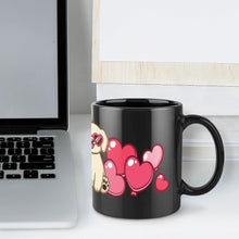 Load image into Gallery viewer, Pink Hearts Golden Retriever Love Coffee Mug-Mug-Dog Dad Gifts,Dog Memorial Gifts,Dog Mom Gifts,Golden Retriever,Mugs-7