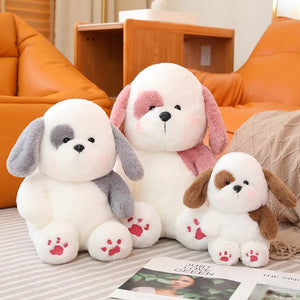 Pink Paws Lhasa Apso Stuffed Animal Plush Toys-Stuffed Animals-Lhasa Apso, Stuffed Animal-12