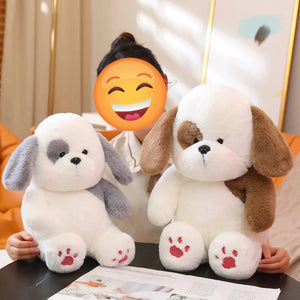 Pink Paws Lhasa Apso Stuffed Animal Plush Toys-Stuffed Animals-Lhasa Apso, Stuffed Animal-3
