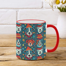 Load image into Gallery viewer, Pit Bull Christmas Merriment Coffee Mug-2
