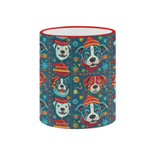 Load image into Gallery viewer, Pit Bull Christmas Merriment Coffee Mug-4