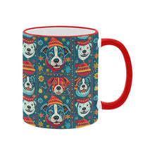 Load image into Gallery viewer, Pit Bull Christmas Merriment Coffee Mug-5