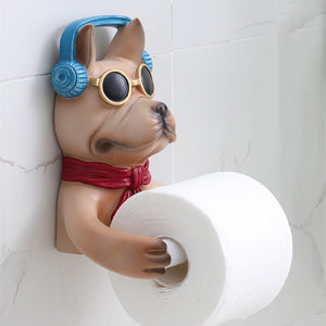 American Pit Bull Terrier Love Toilet Roll Holders-Home Decor-American Pit Bull Terrier, Bathroom Decor, Dogs, Home Decor-4