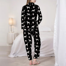 Load image into Gallery viewer, Pit Bull Pajamas for Women - XL Available - Yes I Love White Pit Bull Terriers-Pajamas-Apparel,Dog Mom Gifts,Pajamas,Pit Bull-6