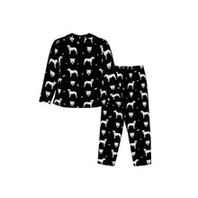 Load image into Gallery viewer, Pit Bull Pajamas for Women - XL Available - Yes I Love White Pit Bull Terriers-Pajamas-Apparel,Dog Mom Gifts,Pajamas,Pit Bull-8