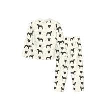 Load image into Gallery viewer, Pit Bull Terrier Pajamas for Women - XL Available - I Love Black Pit Bull Terriers-Pajamas-Apparel,Dog Mom Gifts,Pajamas,Pit Bull-10
