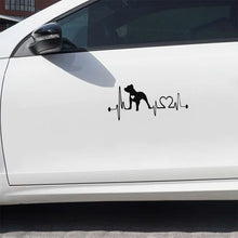 Load image into Gallery viewer, Pitbull In My Heart Vinyl Car Decal Stickers-5