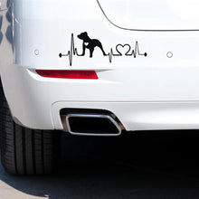 Load image into Gallery viewer, Pitbull In My Heart Vinyl Car Decal Stickers-6