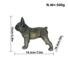 Load image into Gallery viewer, Pixel Block French Bulldog Resin Statue-Copper-15