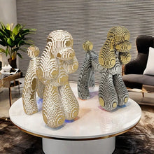 Load image into Gallery viewer, Pixel Block Poodles Resin Statues-3