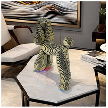 Load image into Gallery viewer, Pixel Block Poodles Resin Statues-8