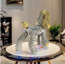Load image into Gallery viewer, Pixel Block Poodles Resin Statues-9