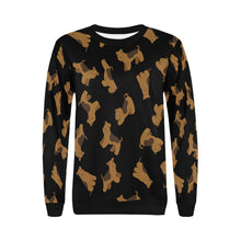 Load image into Gallery viewer, Playful Airedale Terrier Love Sweatshirt for Women-33
