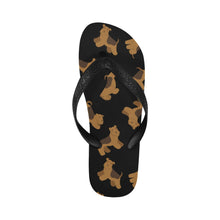 Load image into Gallery viewer, Playful Airedale Terrier Love Unisex Slippers-25