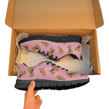 Load image into Gallery viewer, Playful Airedale Terrier Love Women&#39;s Breathable Sneakers-22