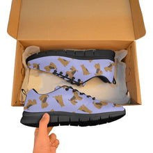 Load image into Gallery viewer, Playful Airedale Terrier Love Women&#39;s Breathable Sneakers-44