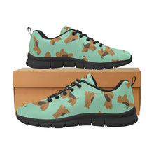 Load image into Gallery viewer, Playful Airedale Terrier Love Women&#39;s Breathable Sneakers-45