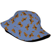 Load image into Gallery viewer, Playful Airedale Terriers in Motion Bucket Hat-Hats &amp; Caps-2