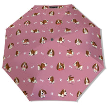 Load image into Gallery viewer, Playful Basset Hound Love Umbrella-Daily Accessories-21