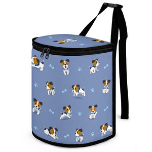Playful Beagle Love Multipurpose Car Storage Bag-Car Accessories-Bags, Beagle, Car Accessories-ONE SIZE-CornflowerBlue-14