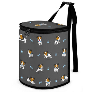 Playful Beagle Love Multipurpose Car Storage Bag-Car Accessories-Bags, Beagle, Car Accessories-ONE SIZE-DimGrey-1