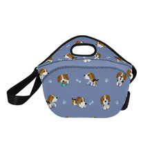 Load image into Gallery viewer, Playful Beagle Love Neoprene Lunch Bag-11