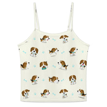 Load image into Gallery viewer, Playful Beagle Love Women&#39;s Cami and Shorts Pajama Set-10