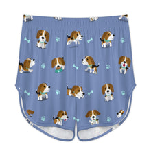 Load image into Gallery viewer, Playful Beagle Love Women&#39;s Cami and Shorts Pajama Set-21
