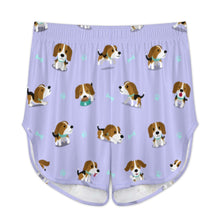 Load image into Gallery viewer, Playful Beagle Love Women&#39;s Cami and Shorts Pajama Set-9