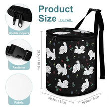 Load image into Gallery viewer, Playful Bichon Frise Love Multipurpose Car Storage Bag - 4 Colors-Car Accessories-Bags, Bichon Frise, Car Accessories-2