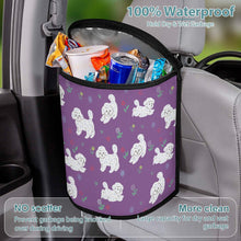 Load image into Gallery viewer, Playful Bichon Frise Love Multipurpose Car Storage Bag - 4 Colors-Car Accessories-Bags, Bichon Frise, Car Accessories-8